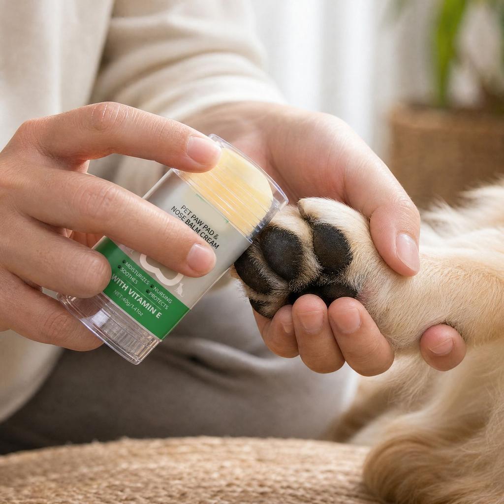 Pet Balm Stick for Dogs and Cats, Moisturizing Cream for Dry Cracked and Odor Control