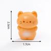 6Pcs/set Cartoon Mini Cat Animal Miniatures Resin Ornaments Fairy Garden Decoration Moss Terrarium Micro Landscape
