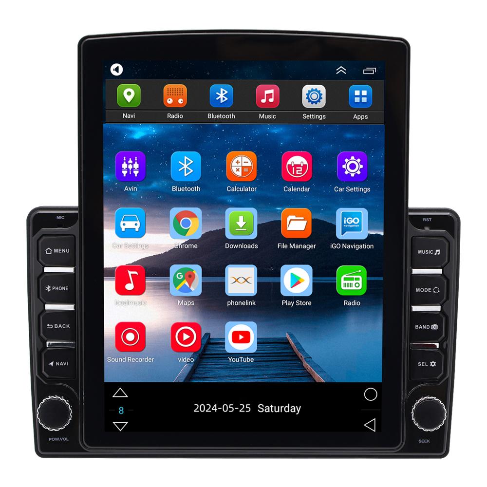 

Ram navigation all-in-one machine 19-24-9.7 inch automatic air-conditioning top with built-in CP
