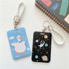 Cartoon Cute Women Men Business Card Holder Girls Boys Bus Card Cover Case Credit Card Holders Bank ID Holders Badge Case