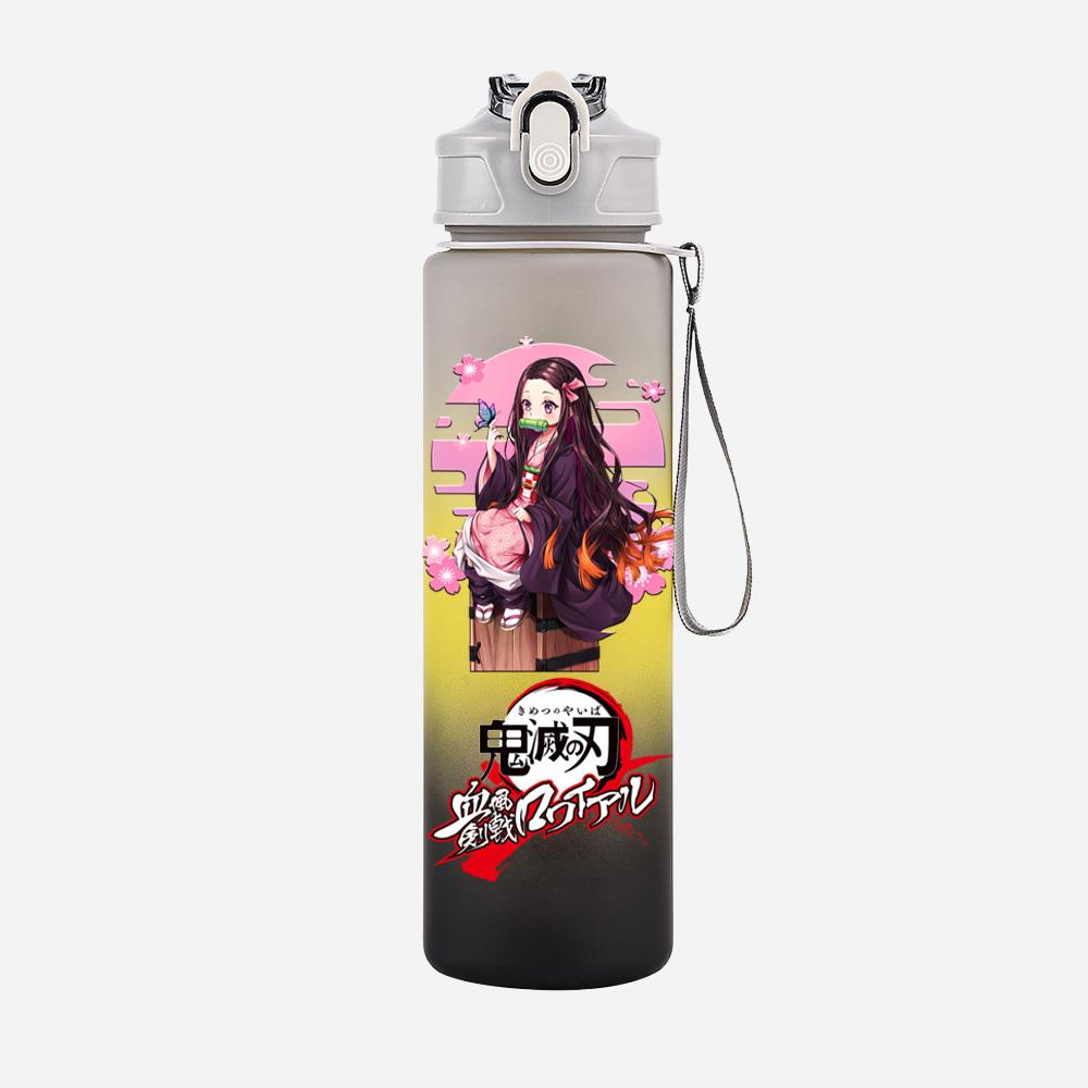 Anime New Demon Slayer Printed Large Capacity Drinking Cup Portable Outdoor Sports Water Cup Children 750Ml Water Bottle Kid Gift