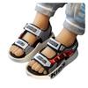 Atmungsaktive Sportsandalen Sommersandalen für Jungen Lässiger Strandschuh Bequeme Kinderschuhe mit weicher Sohle Modische rutschfeste Sandalen