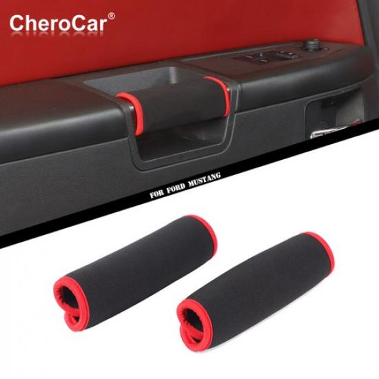 

Door Handle Grab Protector Cover Neoprene Pad Mat for 2009-2014 Dodge Challenger