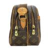 Used LOUIS VUITTON Shoulder Bag Reporter PM M45254 Monogram/Nume leather Brown Popular