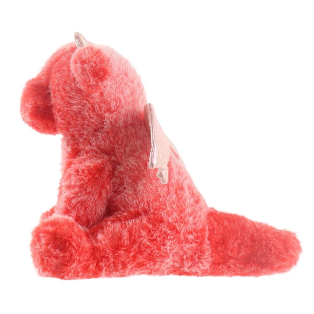 Apricot Lamb Red Dragon Plush Soft and Fluffy Red Dragon Suitable for Boys and Girls Toy, Cute, 20cm,