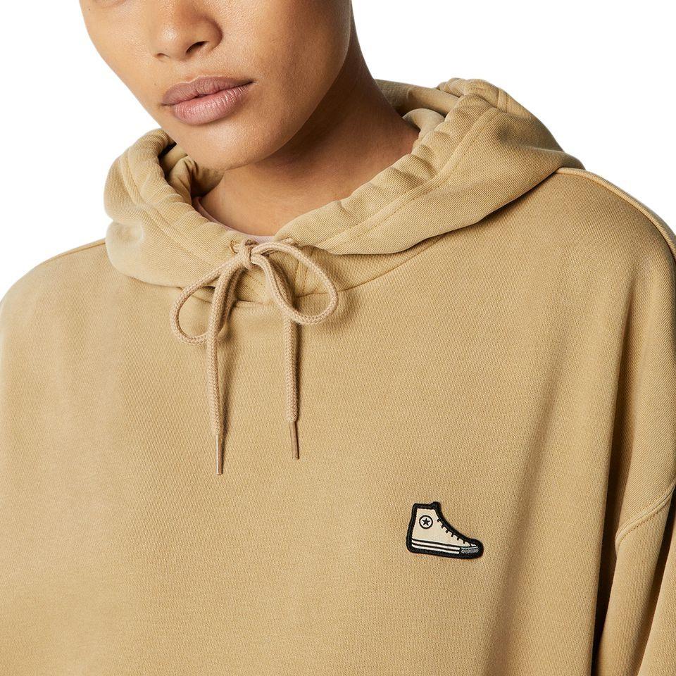 Converse Sweatshirts Men's Brown Hooded Moderate Regular 10025457-A03