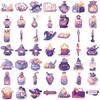 10/30/50pcs Kawaii Magic Potion Stickers Cute Witch Cartoon Decal Pack DIY Stationery Suitcase Laptop PVC Decoration Sticker Toy