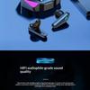 Wireless Gaming Earbuds Low Latency HD Mic RGB Light HiFi Sound For E Sports Mobile Gaming
