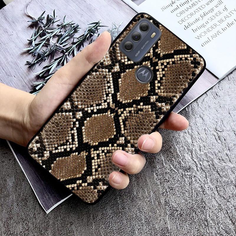 

Crocodile Snake Skin Phone Case For Motorola Edge 50 40 Pro 50 40 30 Ultra Neo Fusion Moto G84 G54 G24 G53 G72 G60 Moto Edge 40 Pro