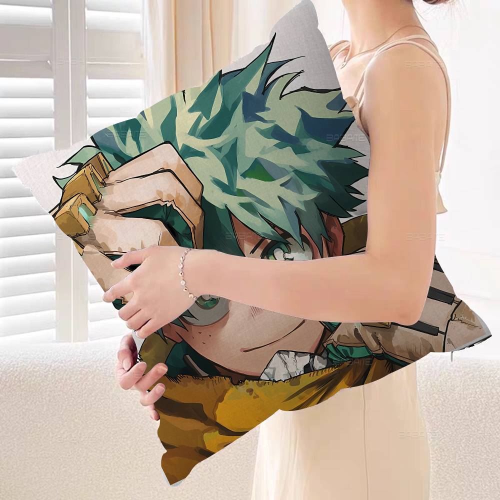 Cartoon Character Izuku Midoriya pillow cover sofa cushion cover home room decoration children gift