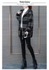 Women's Loose Plaid Hooded Jacket - 2025 Autumn/Winter Fashionable Zipper Cardigan