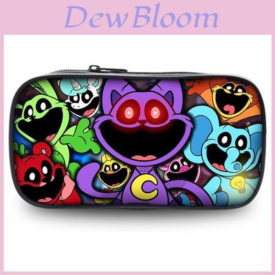 Poppy Playtime Catnap Large Capacity Oxford Pencil Case Stylish Student Stationery Bag