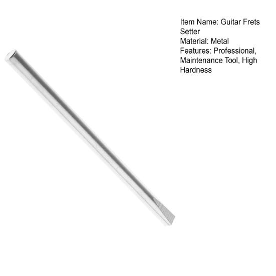 Guitar Fret Wire Setter Metal Professional Frets Loose Reset Repair Tool Guitar Making & Maintenance Tool for Guitar Bass Ukulele