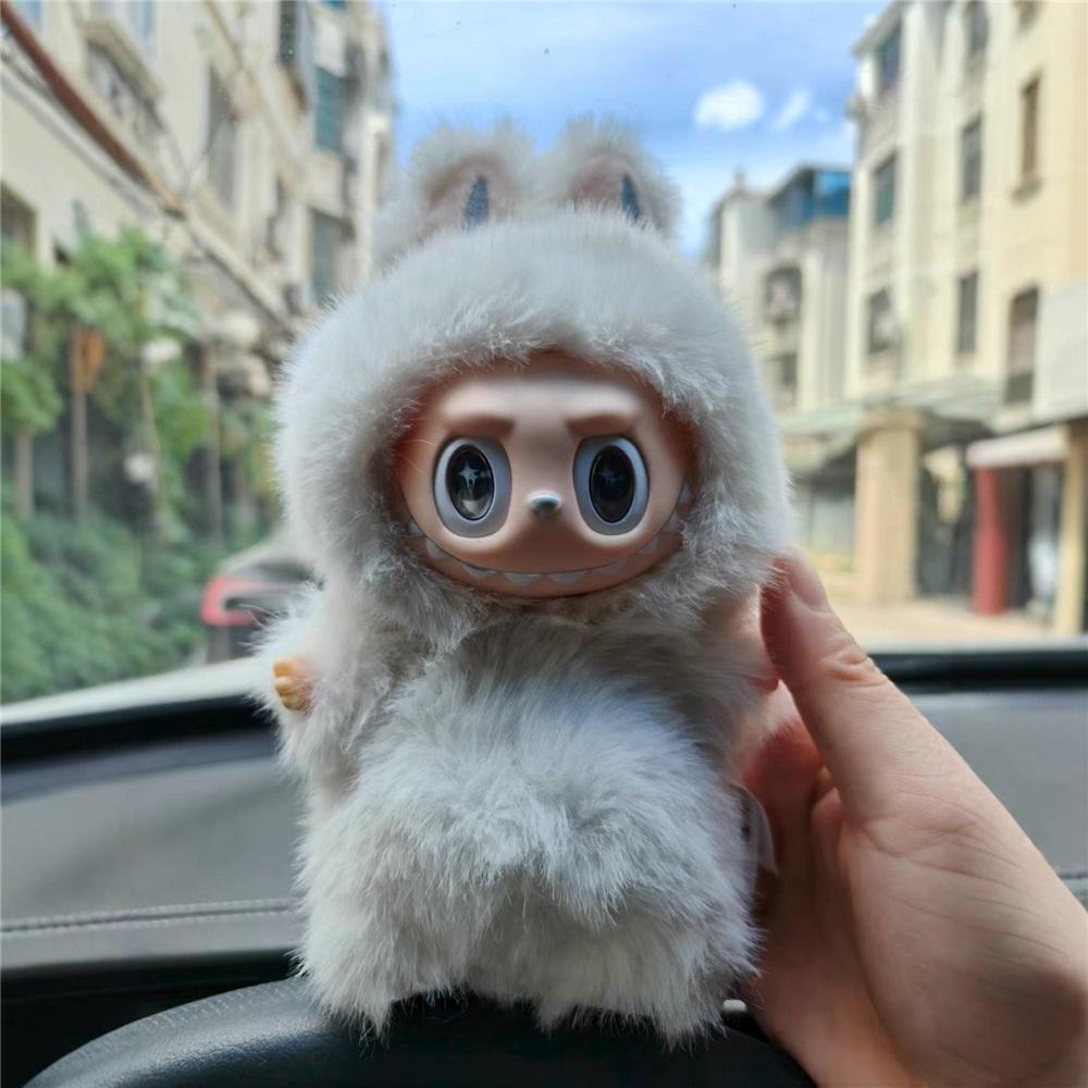 

High Quality Little Angel Leader Pendant, Cute Labubu Plush Toy Bag Accessories, Plush Toys белый