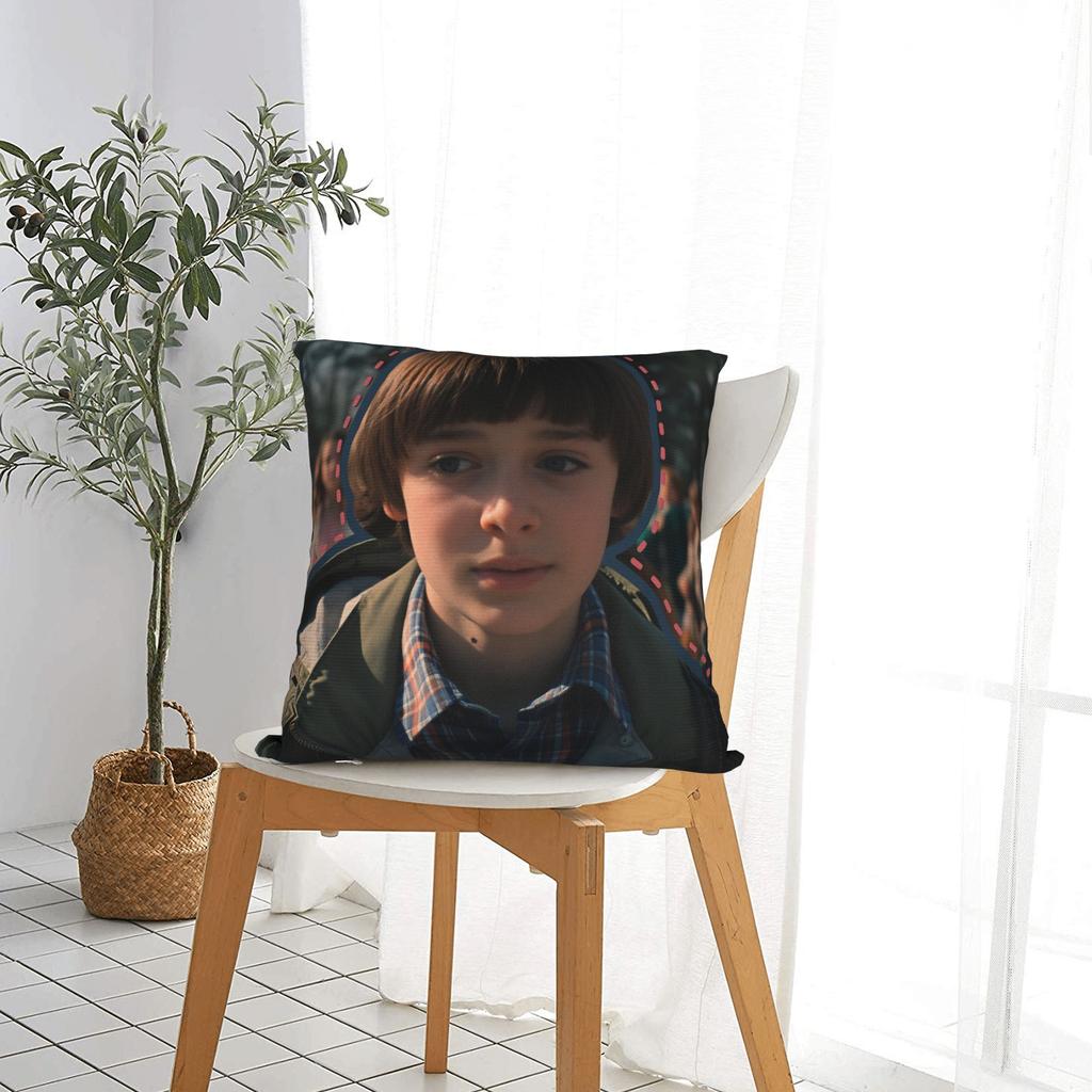 Will Byers Pillow Cover Fashion Pillow Case For Sofa Home Decor Comfy Pillowcases Gift Idea