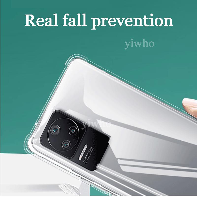 F4 Luxus Klar Weiche Silikonhülle Für Xiaomi POCO F4 Stoßfest Transparent POCO POCCO F 4 Handyhüllen Rückseiten