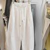 Quick-drying Pants Summer Loose Fashionable Balloon Pants Women's Casual Pants Nine-point Solid Color Wide-leg Pants Harem Pants