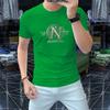 Fashion Men's Short-sleeve T-shirts Round Neck Thin Half-sleeve Middle-aged Summer Tops