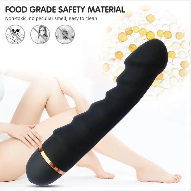 20 režimov Vibrátor Mäkké silikónové dildo Realistický penis Silný motor G-bod Glitoral Stimulátor Ženská masturbátor Sexuálne hračky pre dospelých