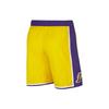 Nike Los Angeles Lakers Courtside Heritage NBA Drawstring Straight-Leg Sports Shorts Men Bottoms Amarillo-Yellow Cv5603-728