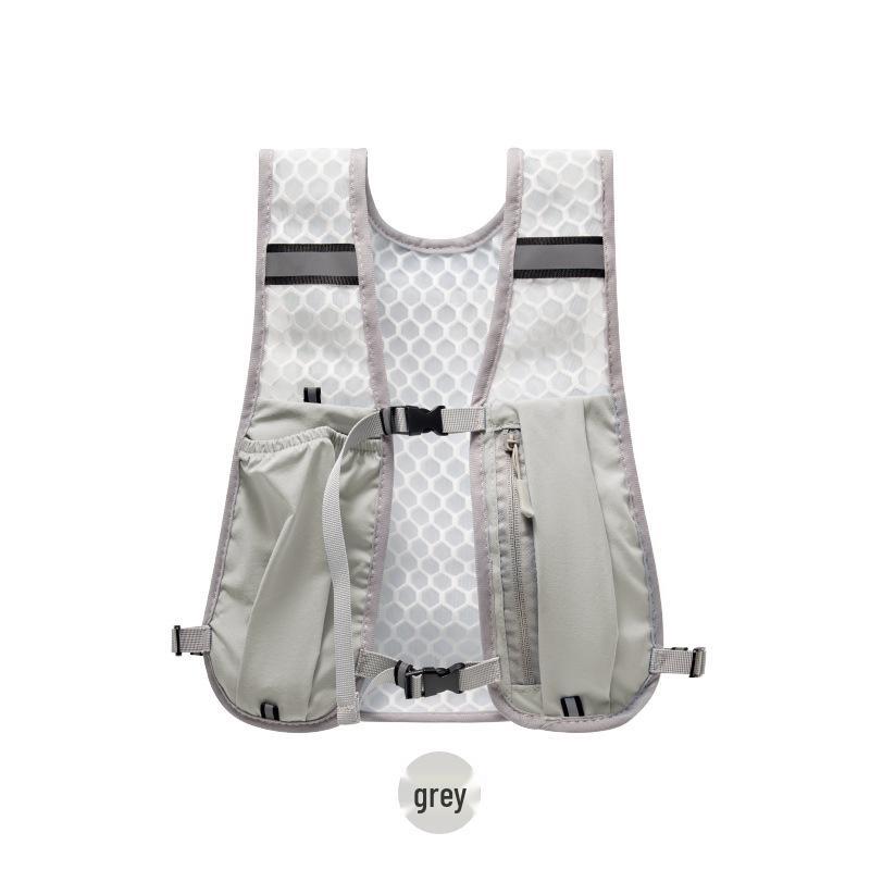Lightweight Outdoor Hiking and Cycling Vest with Storage & Water Bottle Pack