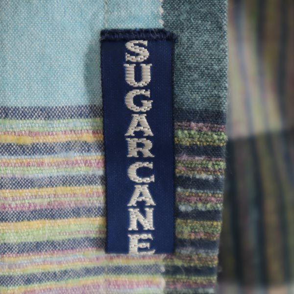 SUGAR CANE Toyo Enterprise SC21890 Check Long Sleeve Button Down Shirt M Men's Used