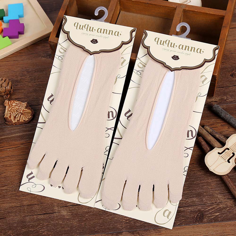 

Модные кружевные сетчатые летние носки до щиколотки с пятью пальцами для йоги, короткие носки, носки с пятью пальцами, носки-тапочки телесный