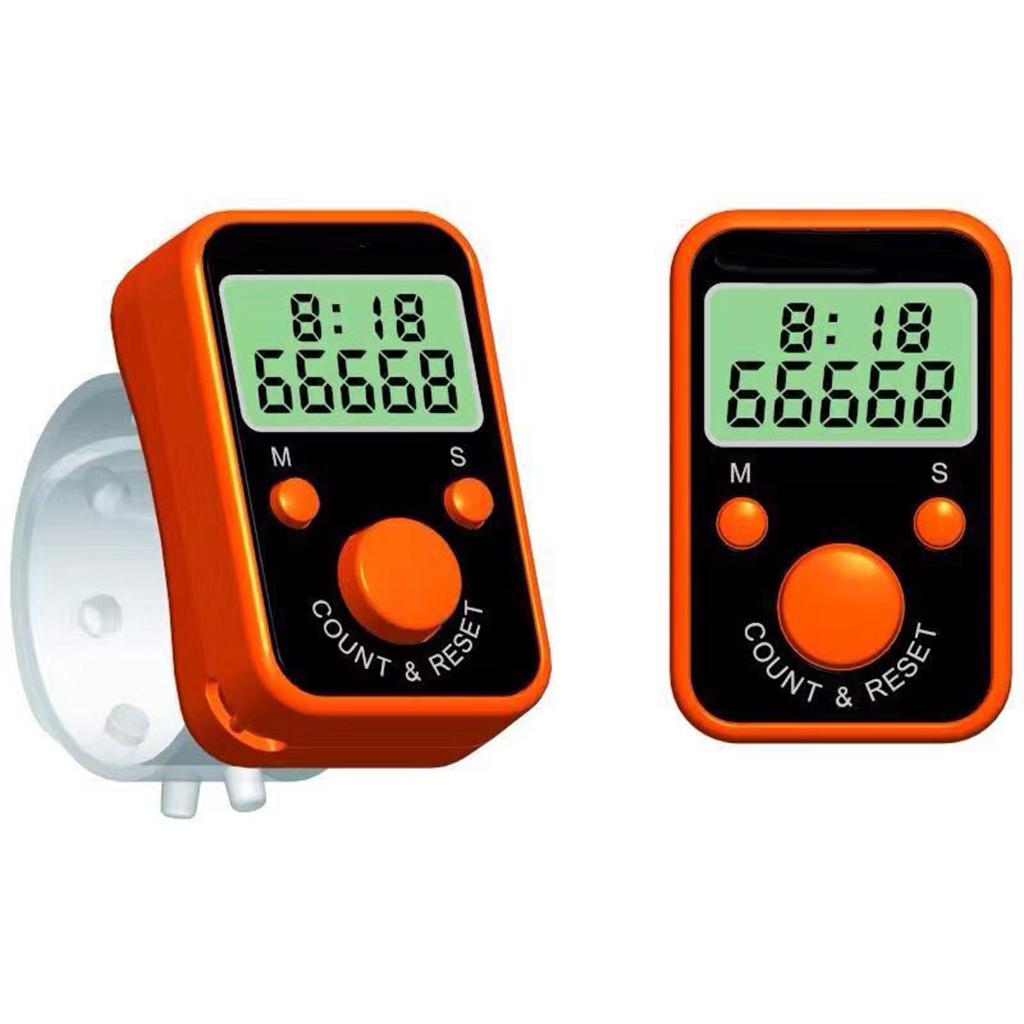 Fashion Design Mini Electronic Digital Counter Finger Ring Golf Digit Stitch