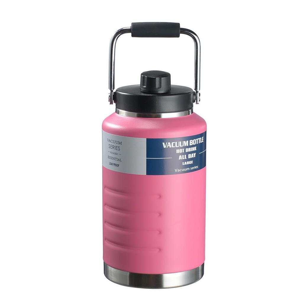 Tundun 2L Large Capacity Insulated Water Bottle - 304 Stainless Steel Thermos for Outdoor Sports