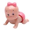 Cute Windup Crawling Crawl Boy Girl Doll Toy Birthday Gift for Baby Kid Child