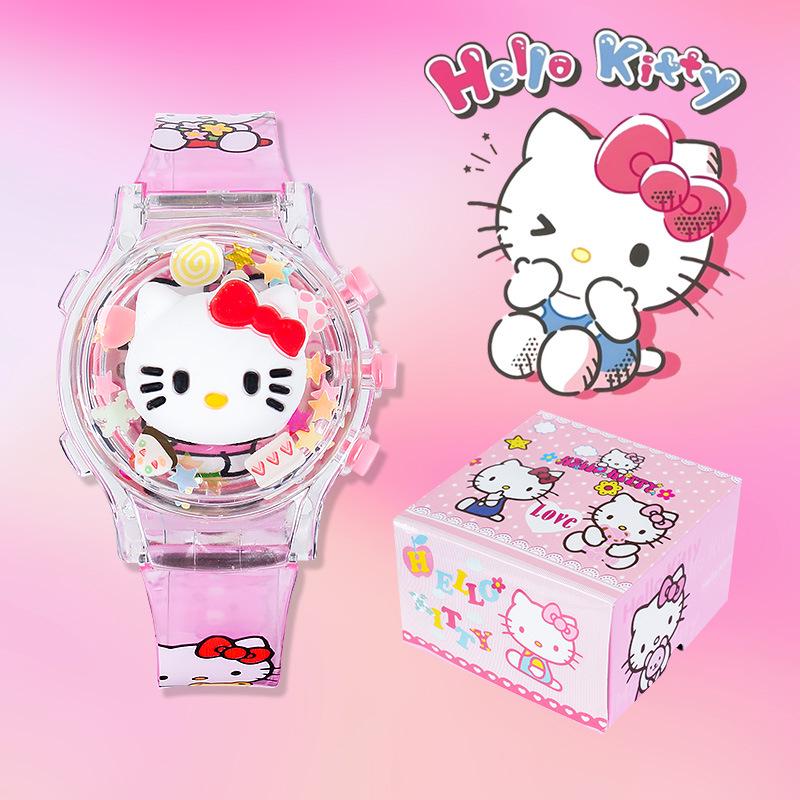 Rotating Luminous Music Cartoon Watch for Kids - TikTok Style