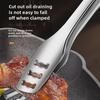 316 Stainless Steel Heat-Resistant Food Clip for Kitchen, BBQ, Steak, Bread, and Hot Pot