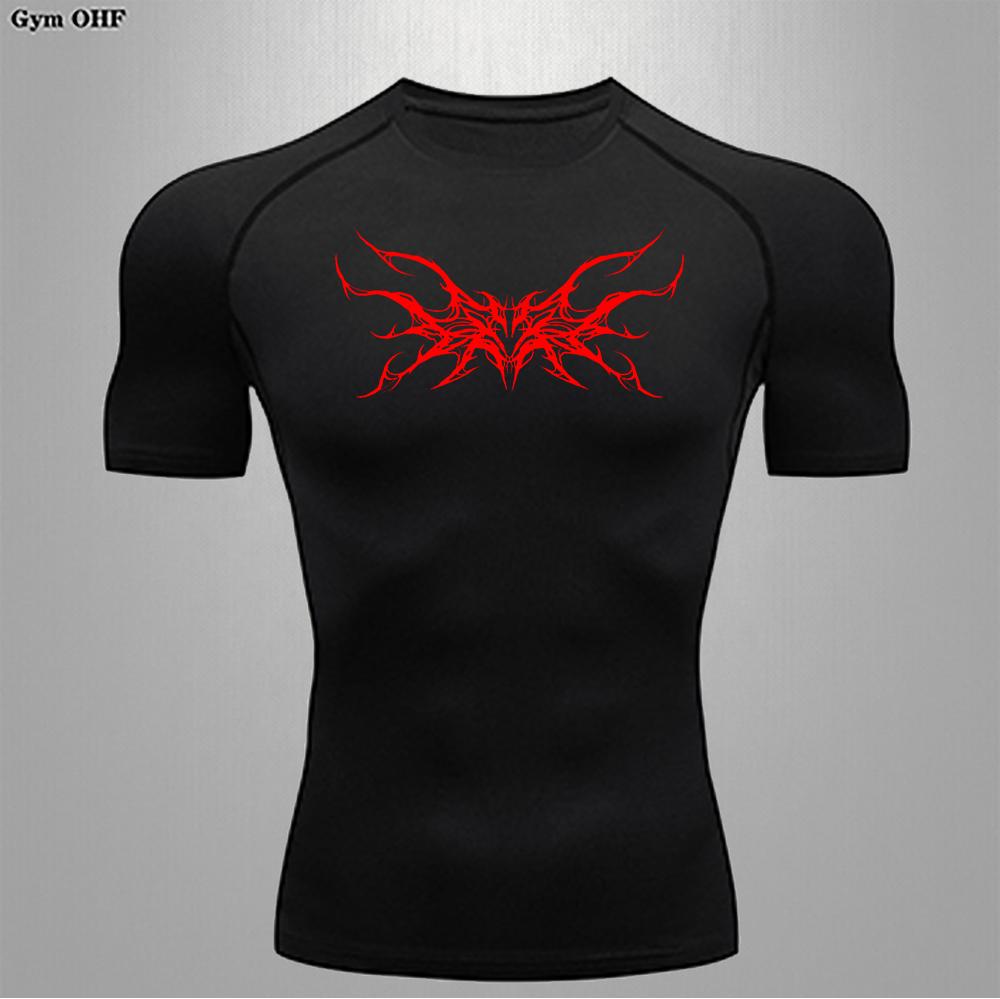Man Compression T Shirt Gym Fitness Training Running Quick Drying Sports Shirt Summer Shaping Slimming Comfortable Men T Shirts
