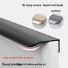 Modern Minimalist No-Drill Aluminum Cabinet Handle