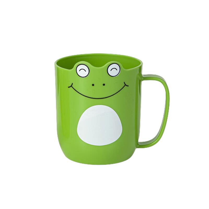 YIXI Creative Cartoon Kids Green Mouthwash Cup Set