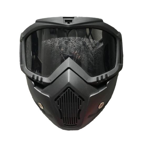 

Уличные велосипедные очки со съемной защитой лица, защита от УФ, ветрозащитные, легкие, для мужчин и женщин, для катания на лыжах, сноуборде, мотоцикла, велосипеда, спортивные очки