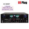 888BT HiFi Digital Bluetooth Amplifiers Dynamic Screen Stereo Sound AMP For Home Car Meeting Karaoke Cinema Max 4000W