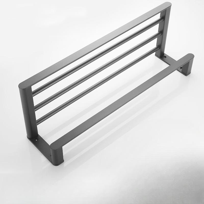 CMAOS Punch-Free Bathroom Shelf & Towel Rack
