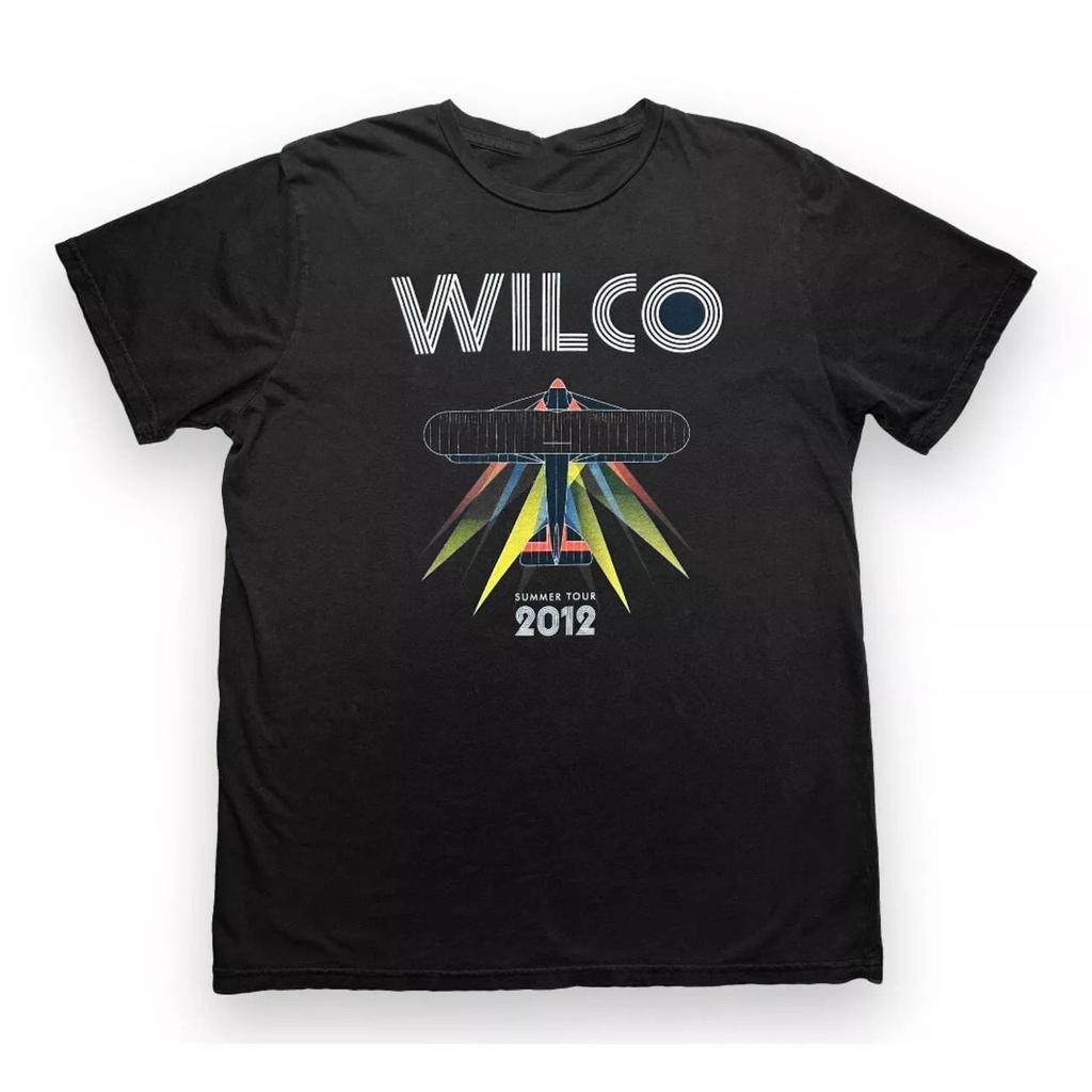 Nuova Maglietta Unisex Wilco Band Summer Tour 2012 Regalo Per i Fan S-5XL DN158