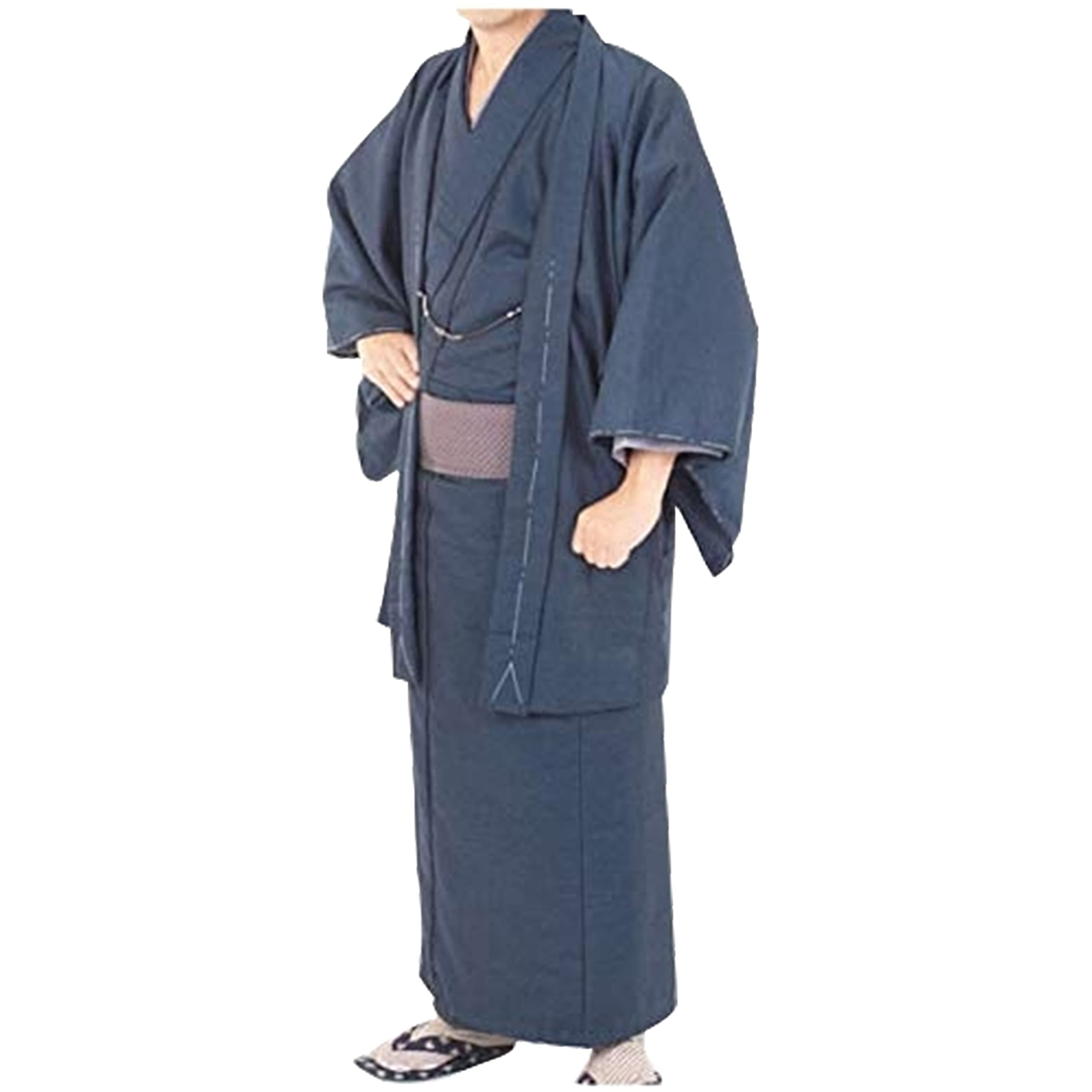 

Kimono Ensemble Wool Blend L Size Men s Gentleman s червоний