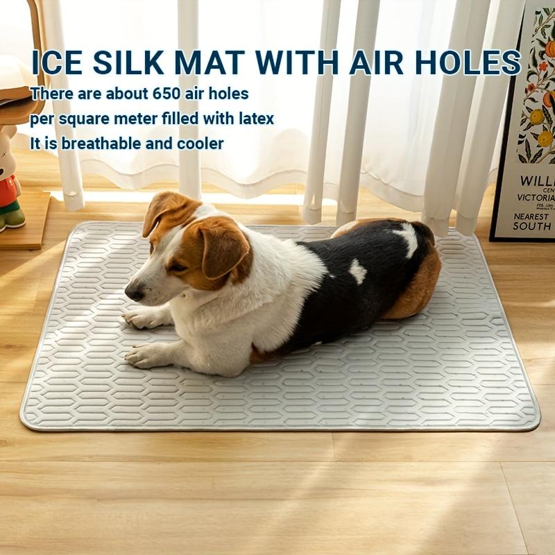 Summer Pet Cooling Mat Pad and Sleeping Pad Bed for Cat & Dog - Sweat Absorbent Surface - Keeps Your Pets Cool and Comfortable All Summer Long