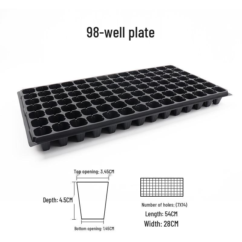 Seedling Plug Tray for Easy Transplanting: Perfect for Vegetables, Succulents, and Flower Cuttings