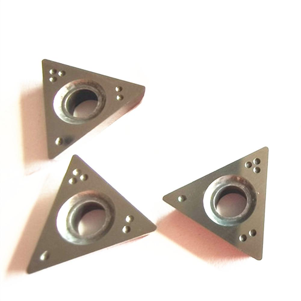 10Pcs CB90488 Positive Rake Carbide Brake Lathe Bit Replacement