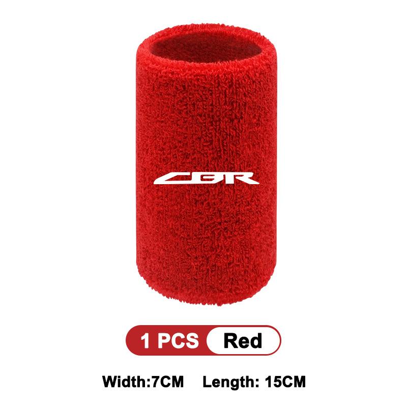 Honda Logo Motorcycle Front Fluid Brake Reservoir Sock Fuel Tank Cap for Honda CBR 125R 954 600 F4i 650F 650R 1000F 600RR 1000RR UO2