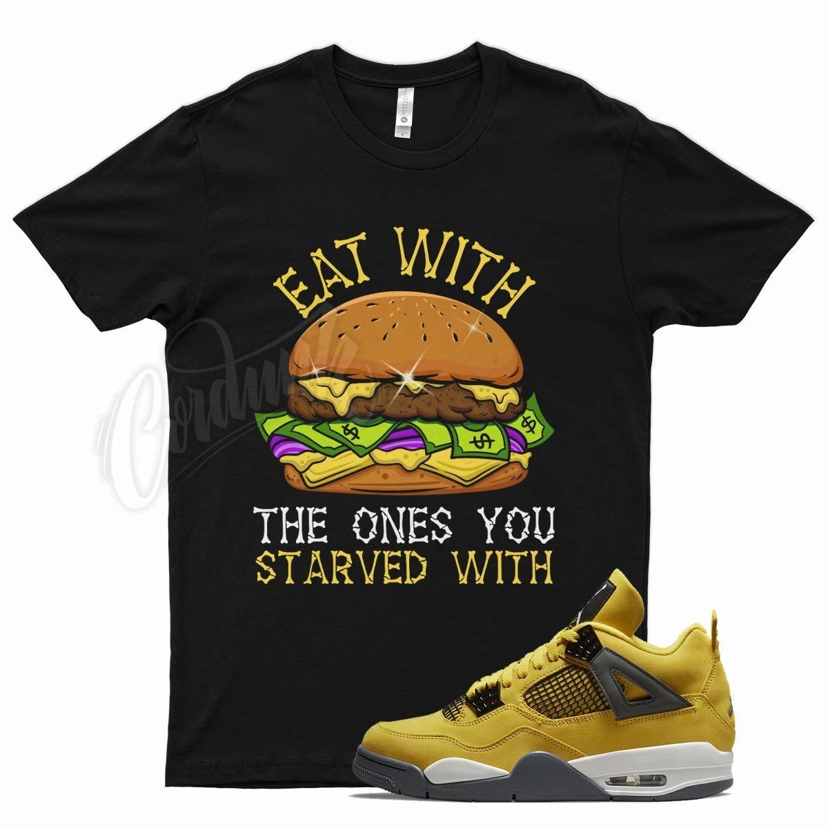STARVED T Shirt for J1 4 Lightning Tour Yellow Thunder Maize Frequency Taxi 100