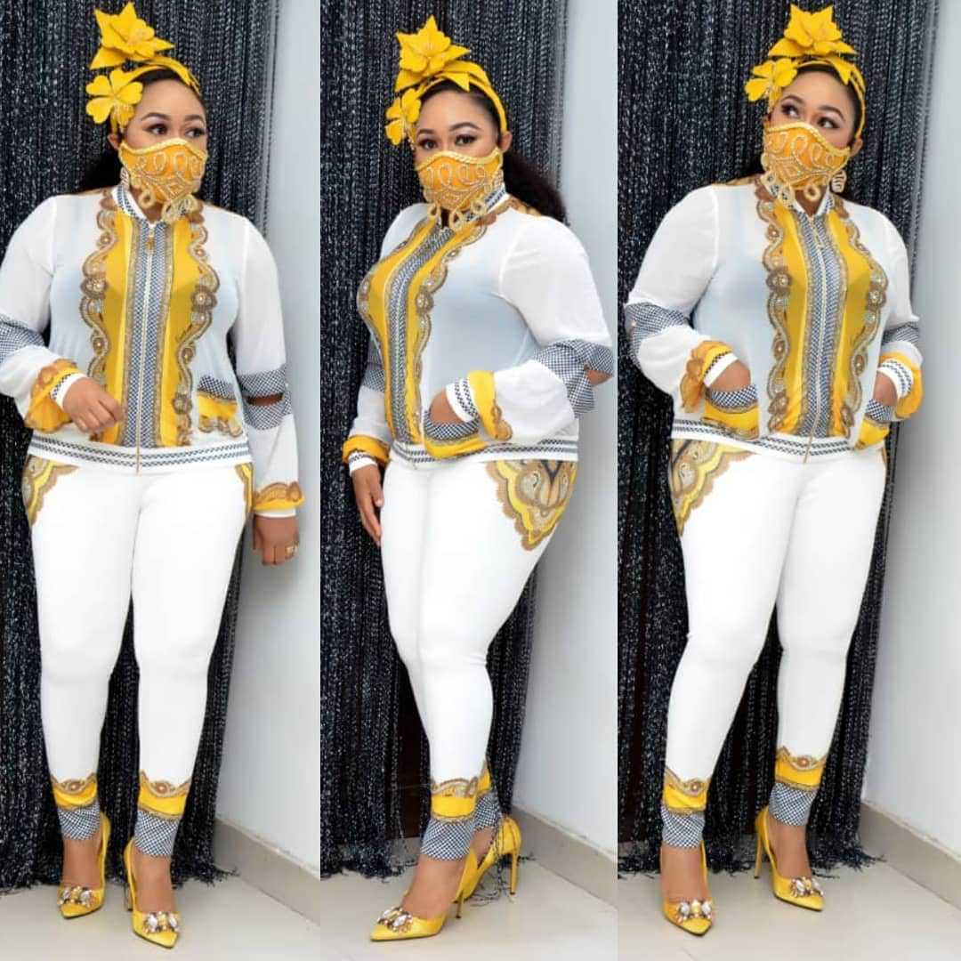 

Plus Size Women s Twisted Roman Digital Print Set - Casual Fashion M білий