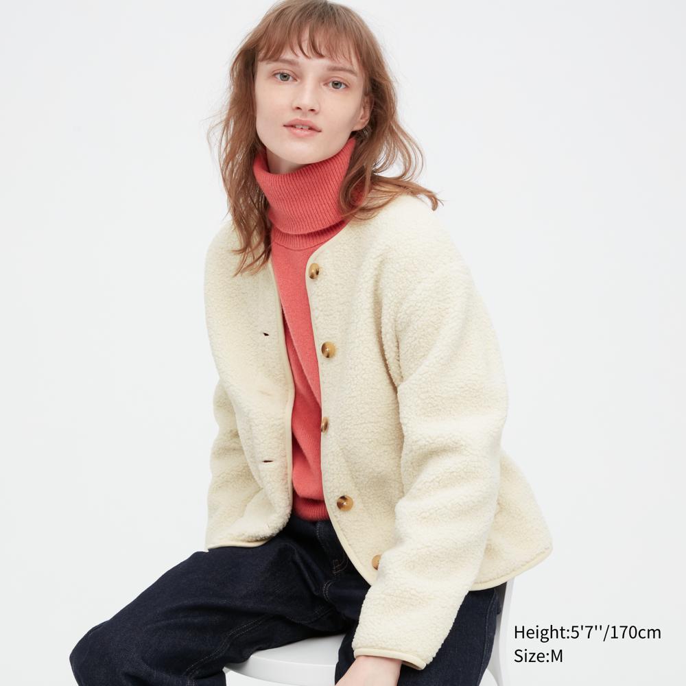 

Флисовый кардиган с длинными рукавами UNIQLO