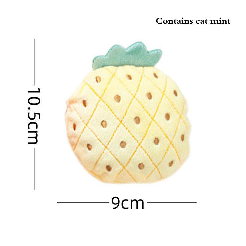 1PC Plush Cat Toy Catnip Cute Funny Chew Cat Playthings Cartoon Interactive Kitten Mini Teeth Grinding Thumb Pet Dog Chewing Toy