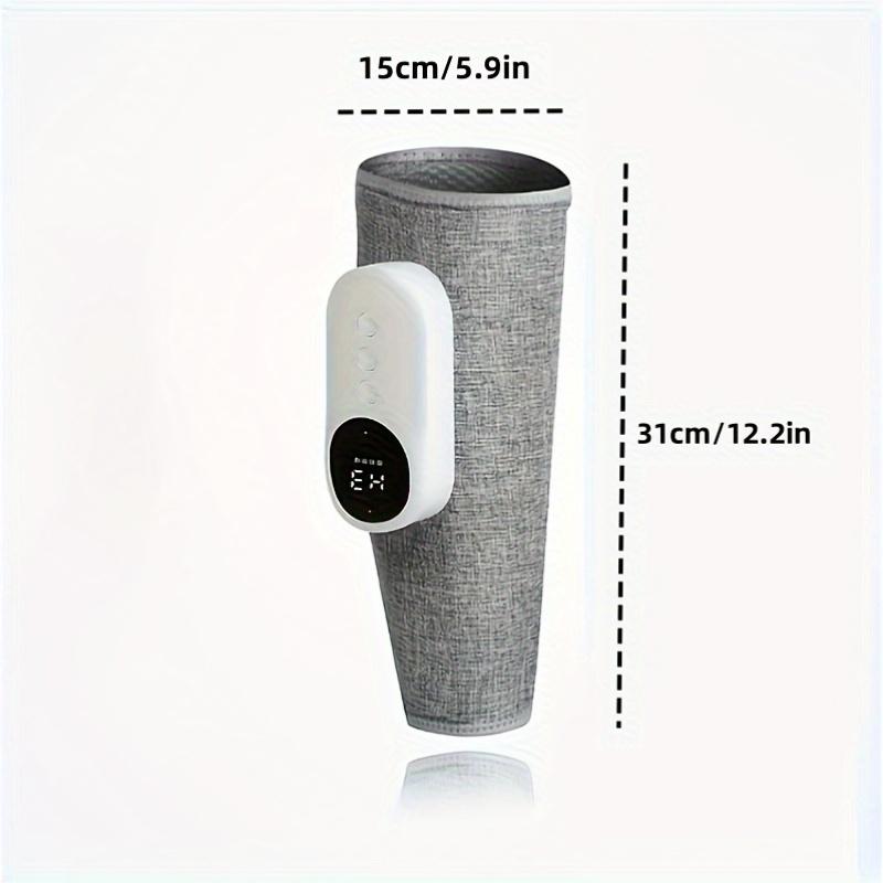 1/2 Leg Air Compression Massager with Heat 3 Intensities 3 Heat Levels for Round Calf Push Relief