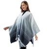 Shawl Female Sweet Wind Gradual Change Scarf Large Shawl Qingdao Seaside Photo Shawl Cape
